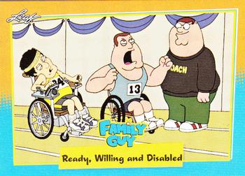 2011 Leaf Family Guy Seasons 3, 4 & 5 #BS10 Ready, Willing and Disabled Front