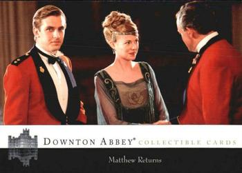 2014 Cryptozoic Downton Abbey Seasons 1 and 2 #39 Matthew Returns Front