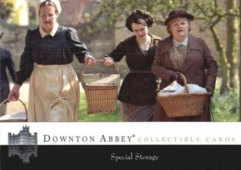 2014 Cryptozoic Downton Abbey Seasons 1 and 2 #72 Special Storage Front