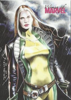 2008 Rittenhouse Women of Marvel - Promos #P1 Rogue (general distribution) Front