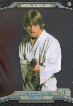 2014 Topps Chrome Star Wars Perspectives #1E Luke Skywalker Front