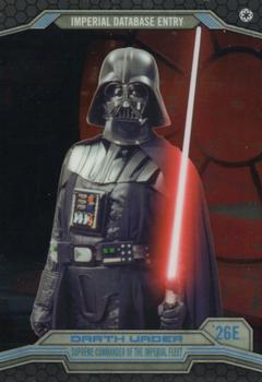 2014 Topps Chrome Star Wars Perspectives #26E Darth Vader Front