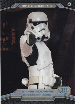 2014 Topps Chrome Star Wars Perspectives #33E Stormtroopers Front
