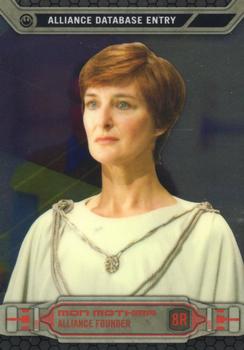 2014 Topps Chrome Star Wars Perspectives #8R Mon Mothma Front