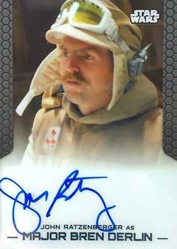 2014 Topps Chrome Star Wars Perspectives - Autographs #NNO John Ratzenberger Front