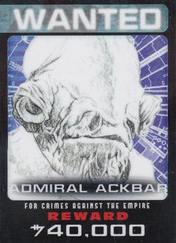2014 Topps Chrome Star Wars Perspectives - Empire Priority Targets #5 Admiral Ackbar Front