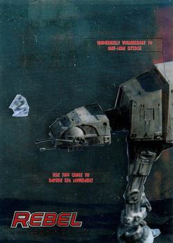 2014 Topps Chrome Star Wars Perspectives - Rebel Training #1 AT-AT Front