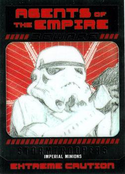 2014 Topps Chrome Star Wars Perspectives - Agents Of The Empire #6 Stormtroopers Front