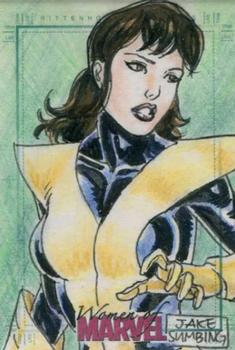 2013 Rittenhouse Women of Marvel Series 2 - Sketches #NNO Jake Sumbing Front
