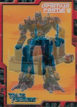 2007 Topps Transformers Movie - Flix-Pix Motion #1 Optimus Prime Front