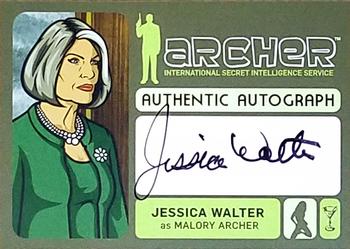 2014 Cryptozoic Archer Seasons 1-4 - Autograph #A1 Jessica Walter Front
