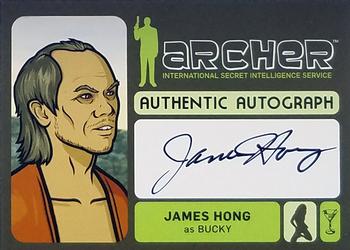 2014 Cryptozoic Archer Seasons 1-4 - Autograph #A9 James Hong Front