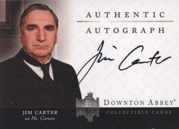 2014 Cryptozoic Downton Abbey Seasons 1 and 2 - Autographs #A1 Jim Carter Front