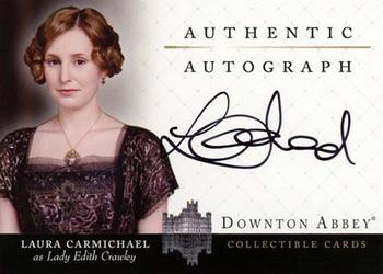 2014 Cryptozoic Downton Abbey Seasons 1 and 2 - Autographs #A2 Laura Carmichael Front