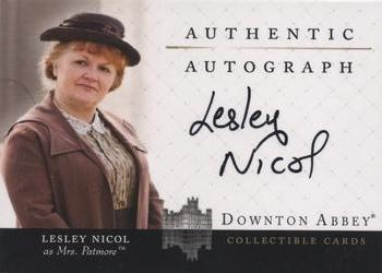 2014 Cryptozoic Downton Abbey Seasons 1 and 2 - Autographs #A11 Lesley Nicol Front