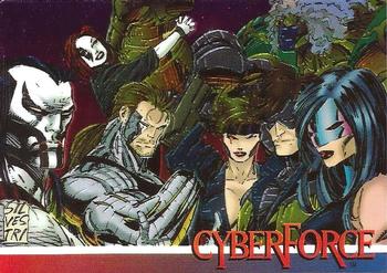 1993-94 Wizard Magazine Image Series III #4a Cyberforce Front