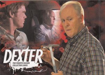 2012 Breygent Dexter Season 4 #6 When he was 10, Arthur's sister, Vera, caught him... Front