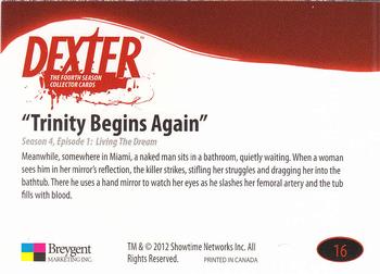 2012 Breygent Dexter Season 4 #16 