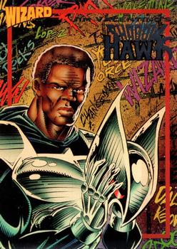 1993 Wizard Magazine Image Series II #8a Shadowhawk Front