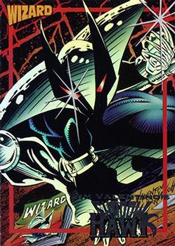 1993 Wizard Magazine Image Series II #8 Shadowhawk Front