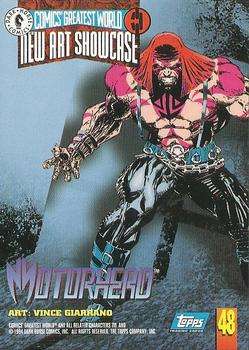 1994 Topps/Dark Horse Comics Comics' Greatest World #48 Motorhead Back