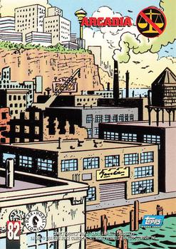 1994 Topps/Dark Horse Comics Comics' Greatest World #82 Arcadia Back
