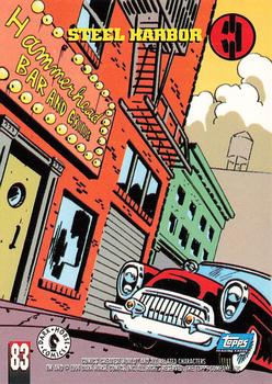 1994 Topps/Dark Horse Comics Comics' Greatest World #83 Steel Harbor Back