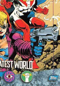 1994 Topps/Dark Horse Comics Comics' Greatest World #83 Steel Harbor Front
