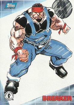 1994 Topps/Dark Horse Comics Comics' Greatest World #96 Breaker Front