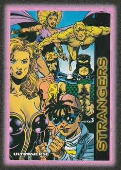 1993 SkyBox Ultraverse - Promo #C3 Strangers Front