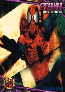 1997 Ultra Spider-Man - Blue Foil #11 Spider-Man Front