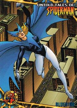 1997 Ultra Spider-Man - Blue Foil #22 Bluebird Front