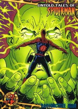 1997 Ultra Spider-Man - Blue Foil #25 Radioactive Man Front