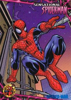 1997 Ultra Spider-Man - Blue Foil #31 Spider-Man Front