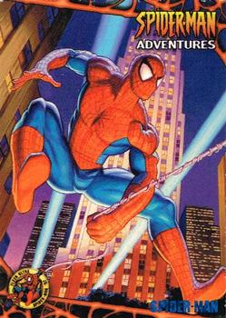 1997 Ultra Spider-Man - Blue Foil #71 Spider-Man Front