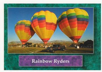 1993 Hot Aire Balloons #296 Rainbow Ryders Front