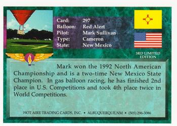 1993 Hot Aire Balloons #297 Red Alert Back