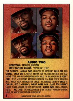1991 Premier Rap Pack #4 Audio Two Back