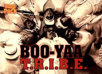 1991 Premier Rap Pack #8 Boo-Yaa T.R.I.B.E. Front