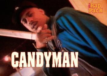 1991 Premier Rap Pack #12 Candyman Front