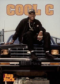 1991 Premier Rap Pack #17 Cool C Front