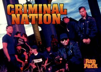 1991 Premier Rap Pack #19 Criminal Nation Front