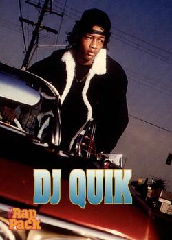 1991 Premier Rap Pack #27 DJ Quik Front