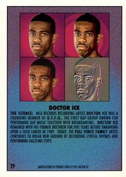 1991 Premier Rap Pack #29 Doctor Ice Back