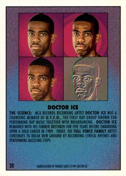 1991 Premier Rap Pack #30 Doctor Ice Back