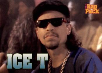 1991 Premier Rap Pack #51 Ice T Front