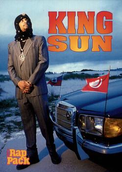 1991 Premier Rap Pack #64 King Sun Front