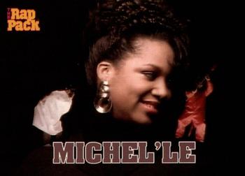 1991 Premier Rap Pack #82 Michel'le Front
