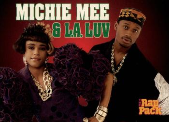 1991 Premier Rap Pack #85 Michie Mee & L.A. Luv Front