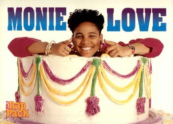 1991 Premier Rap Pack #86 Monie Love Front